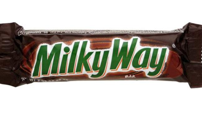 What passes for a Mars bar in the US. not the same as our Milky Ways.