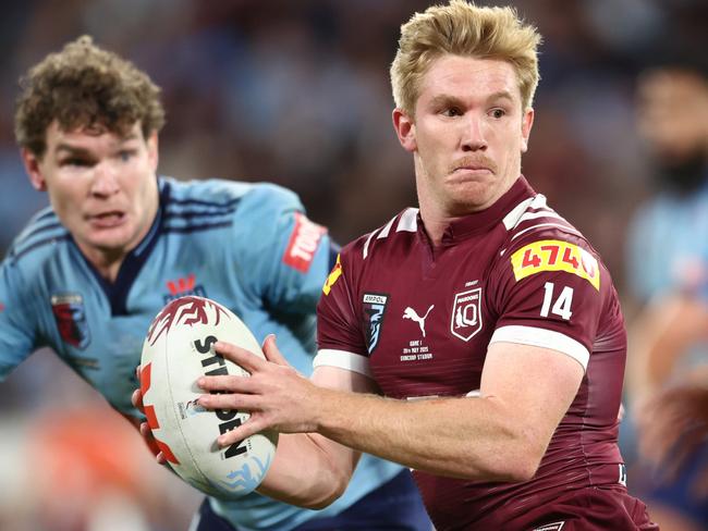 Tom Dearden will play halfback for his state. Picture: Chris Hyde/Getty Images