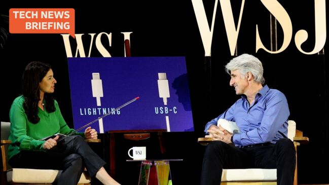 Tech Live: Inside Apple’s Thinking on Privacy, Charging Ports