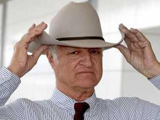 PERMANENT FIXTURE: Bob Katter and his famous hat. Picture: The Australian