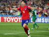 SYDNEY, AUSTRALIA - JANUARY 26: Lee Jeonghyeop of Korea Republic celebrates scoring the first goal during the Asian Cup Semi Final match between Korea Republic and Iraq at ANZ Stadium on January 26, 2015 in Sydney, Australia. (Photo by Matt King/Getty Images)