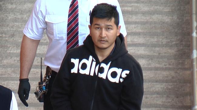 Hamzeh Bahrami received a 40 per cent discount on his sentence for sexually assaulting a young girl in a Blair Athol toilet block. Picture: Nine News.