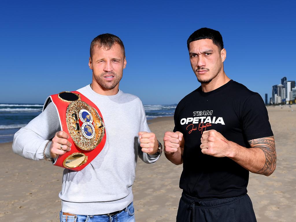 Watch Jai Opetaias next fight against Mairis Briedis live at Main Event on Kayo World Title preview CODE Sports