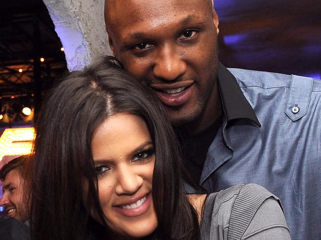 HOLLYWOOD - SEPTEMBER 21: Television personality Khloe Kardashian (L) and Los Angeles Laker Lamar Odom attend the 