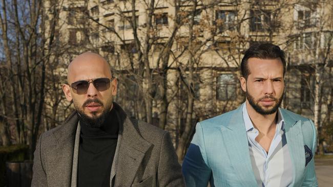 In Romania, the Tate brothers face separate allegations of trafficking minors, sexual intercourse with a minor and money laundering. Picture: AP Photo/Vadim Ghirda