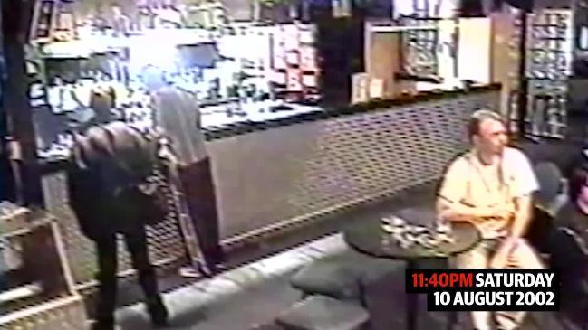 CCTV shows David Breckenridge in St Leonards Tavern minutes before his murder​