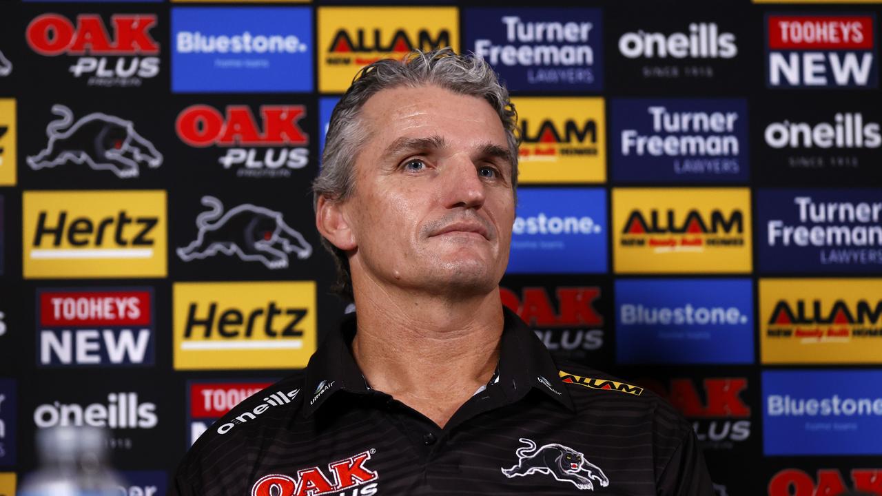 Ivan Cleary is once again heading into finals as premiership favourites. Picture: Jonathan Ng