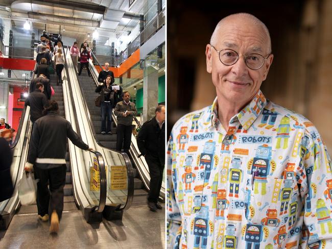 Why stopped escalators feel so weird