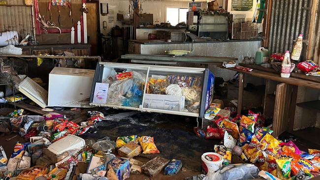 Tirranna Roadhouse south- west of Burketown was devastated by flooding. Picture: Supplied