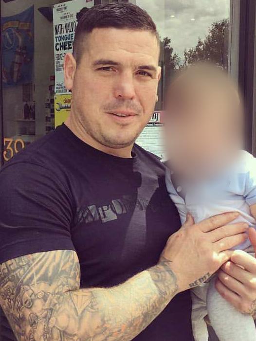 Rebels Bikie Shane Smith died in a motorcycle crash in Septmeber 2022. Picture: Facebook