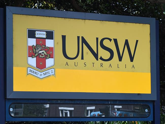 Students enter the University of New South Wales (UNSW) in Sydney on Thursday, Sept. 22, 2016. Australia's universities continue to perform strongly on a global level, with eight universities among the top 200 and 35 of its 43 universities make the list, all within the top 800, but the latest rankings offer a warning about the rise of Asian institutions. (AAP Image/Dean Lewins) NO ARCHIVING