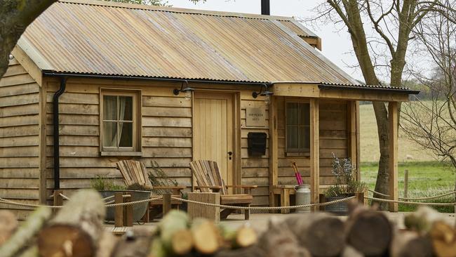 One of the hop-pickers huts.