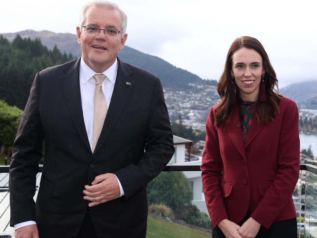 Scott Morrison is in Queenstown meet with his New Zealand counterpart. Picture: NCA NewsWire/Calum Robertson