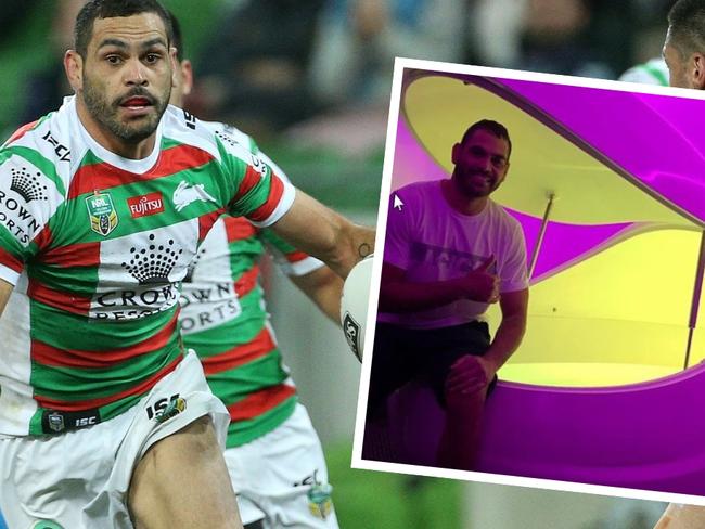 Greg Inglis is floating back to full fitness.