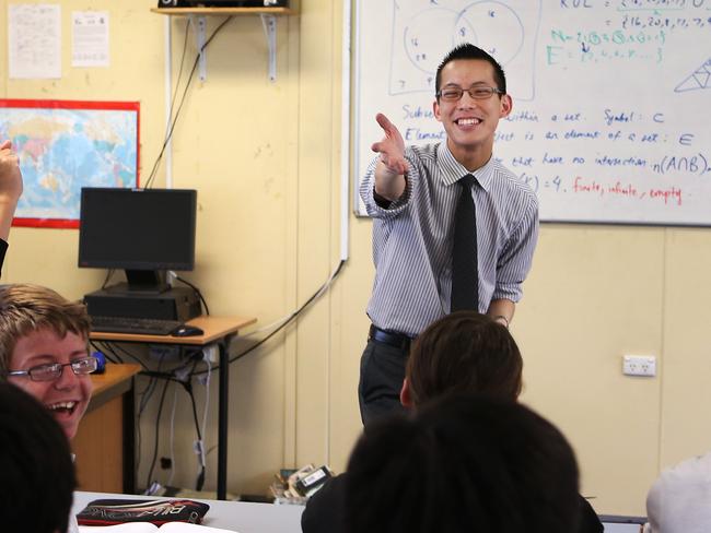 Teacher Eddie Woo is changing the lives of his students.