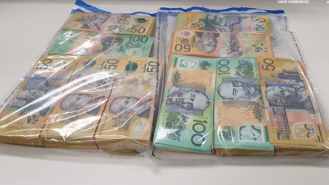 Members of Nomads outlaw motorcycle gang were arrested and charged after the raids. Picture: SA Police