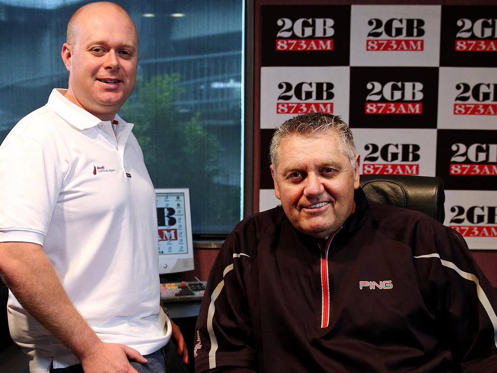 Chris Bowen (left) said he endured 16 years of ‘intense bullying’ at the hands of radio heavyweight Ray Hadley.