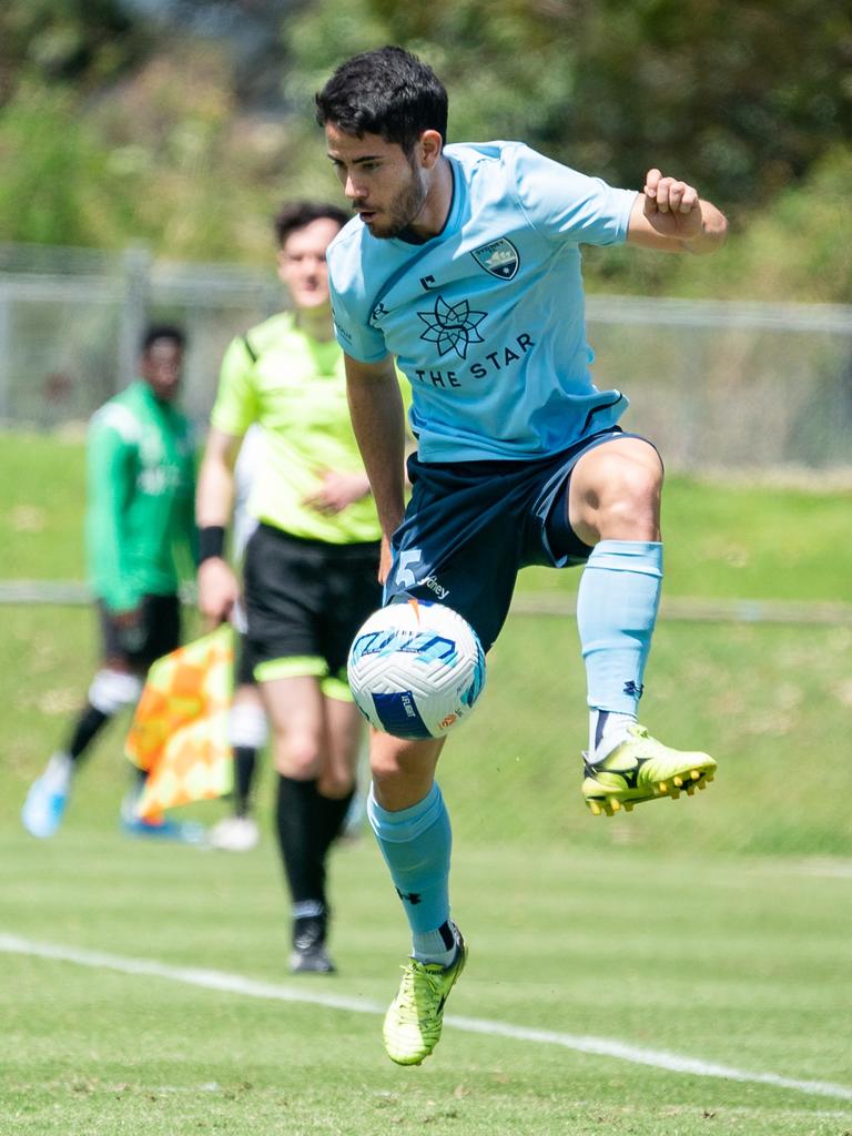 Connor O'Toole in Sydney FC colours. Pic: Jaime Castaneda