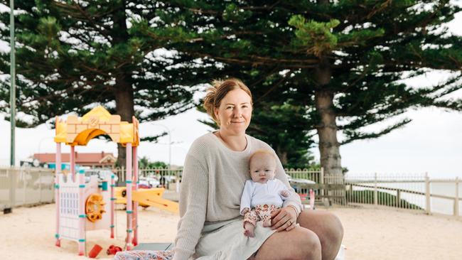 Tumby Bay resident Tamika Kelly with her daughter Maddison Kelly - Picture : Rob Lang