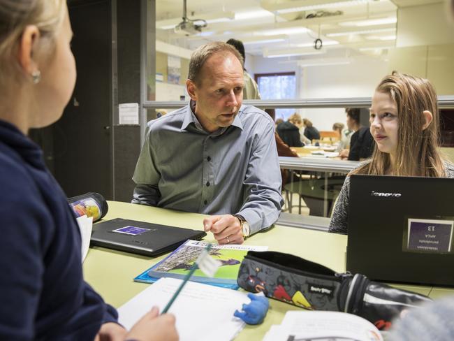 Hiidenkiven Pereskoulu School deputy principal Ilppo Kivivuori. Picture: Ella Pellegrini.