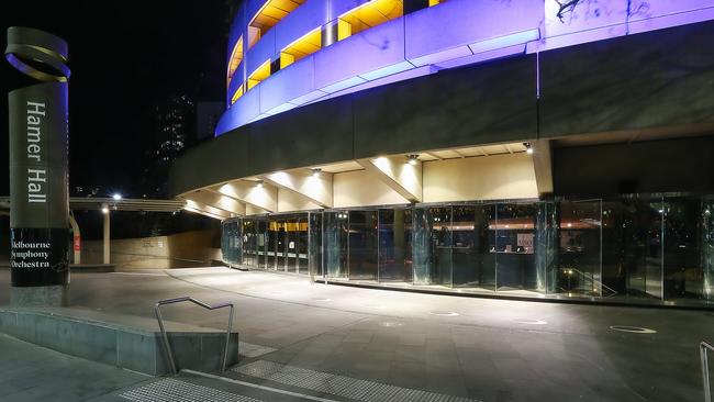 The streets may be largely silent at night, but there are still some Melburnians breaking 8pm curfew. Picture: Ian Currie