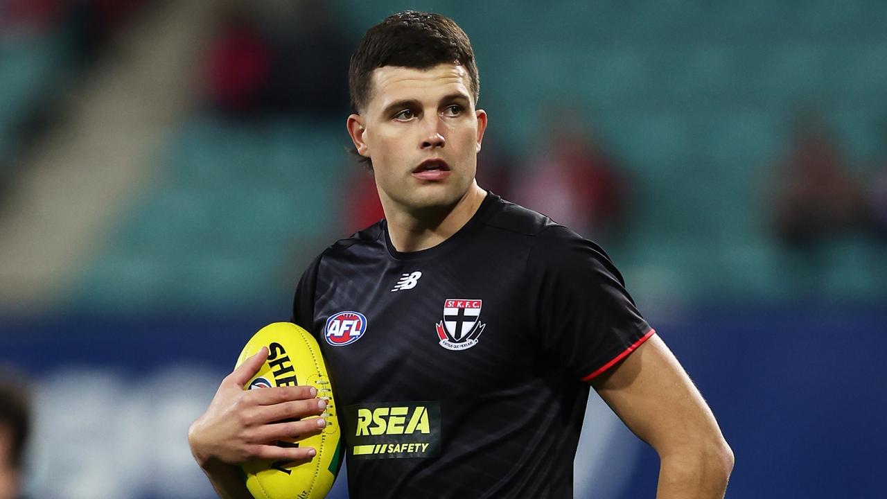 Rowan Marshall is spending more time up forward this season. Picture: Matt King/AFL Photos/via Getty Images