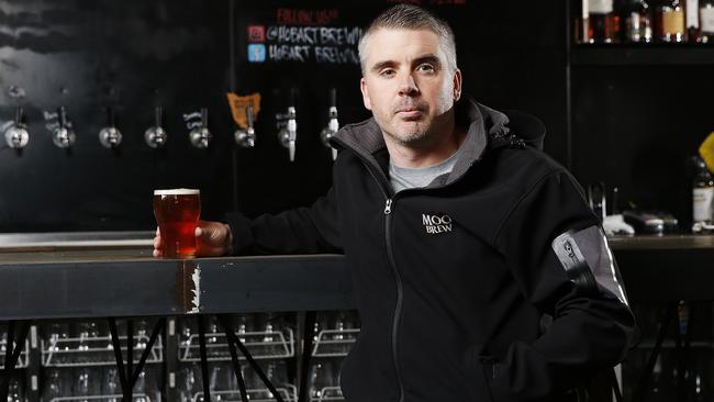 Independent Brewers Association Tasmania representative Jon Burridge. Picture: ZAK SIMMONDS