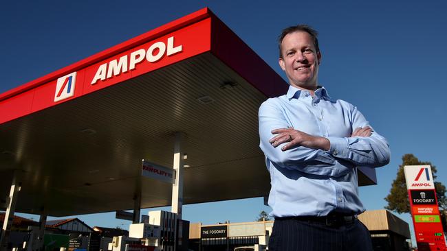 Ampol CEO Matt Halliday. Picture: Toby Zerna