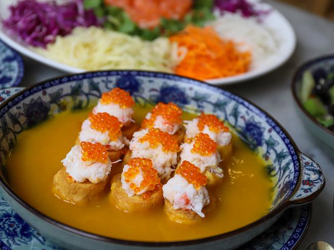 Some of the food on offer at Ho Jiak during Lunar New Year festivities. Picture: Jenifer Jagielski