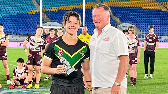 Helensvale Hornets Braydan Wong. Picture: Helensvale Hornets Facebook.