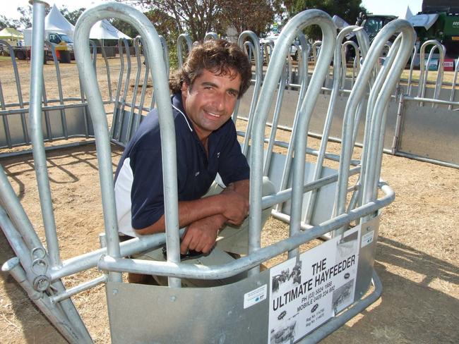 24/04/2009 FEATURES: Andrew Talarico, owner of Ultimate Hayfeeders Pic. Supplied