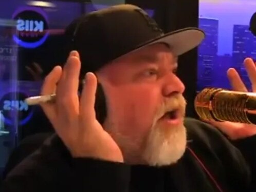 Kyle sandilands in the KIIS studio