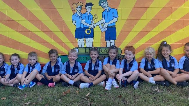 Kilkivan State School preppies 2021 (From left) Samuel, Addison, James, Zahra, Tilly, Lindsey, Carter, Loriana, Stella and Hunter.