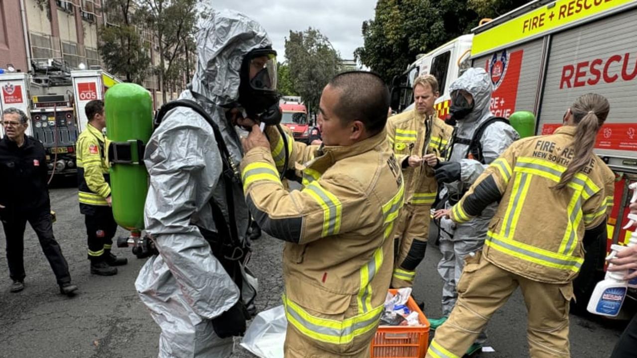 Chemical explosion at Sydney university