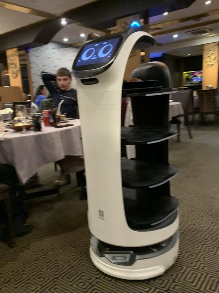 Some restaurants are using robots for greater efficiency in Australia. Picture: Chris Chesher