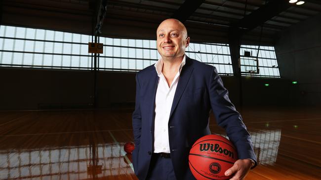 NBL owner Larry Kestelman. Picture: ZAK SIMMONDS