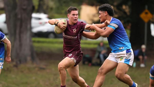 Zane Harrison as the Queensland schoolboys captain this season Picture credit: Nashys Pix.