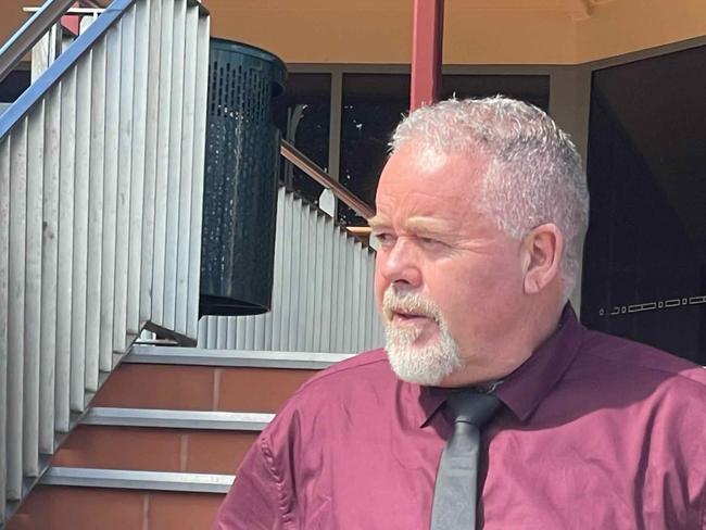 Lance Douglas Roberts leaves Hervey Bay District Court on August 29, 2023