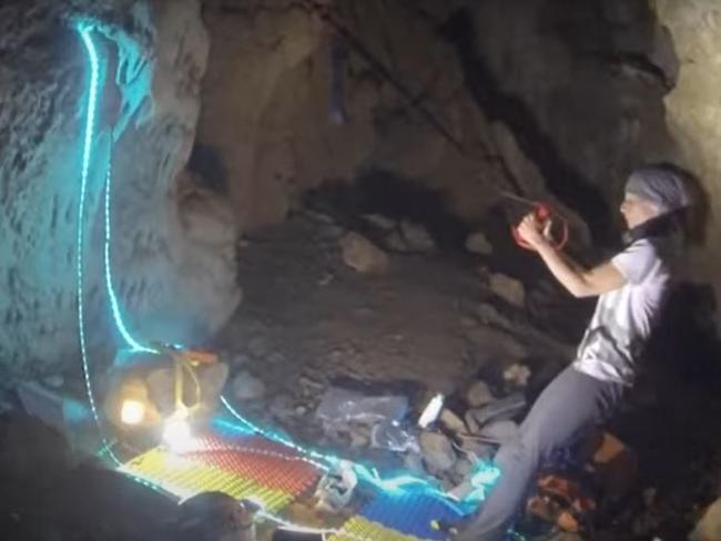 Beatriz Flamini, 50, who spent 500 days – and two birthdays – in isolation about 230 feet below the ground outside of Granada