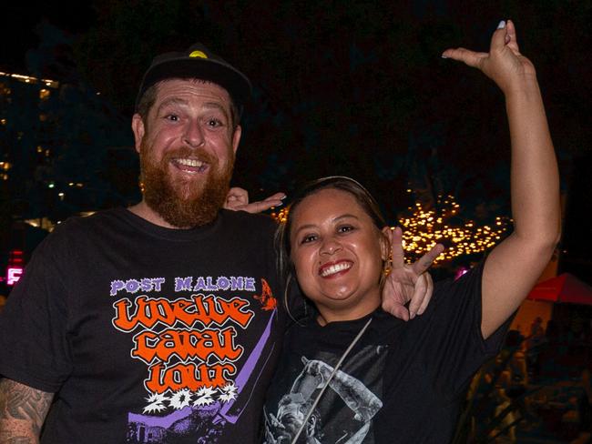 Social photos at Post Malone, RNA Showgrounds. Photo - Stephen Archer