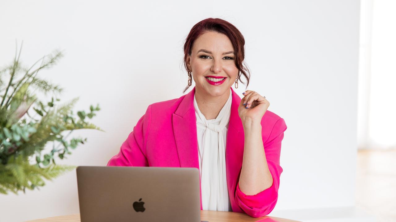 Personal finance expert Sarah Megginson said many Aussies thought changing banks was more hassle than it actually is. Picture: Michelle Swan.