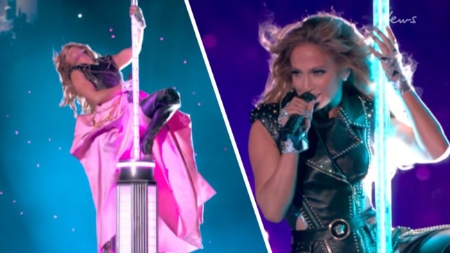 Super Bowl LIV: J-Lo's insane pole dancing performance