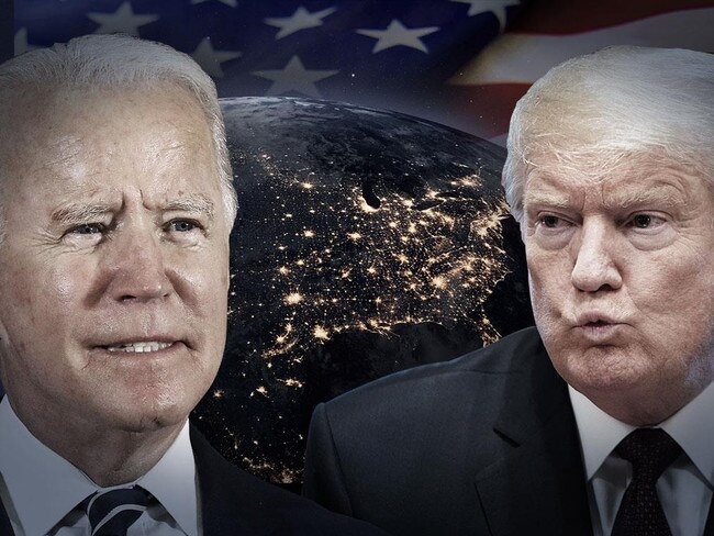 Joe Biden and Donald Trump.