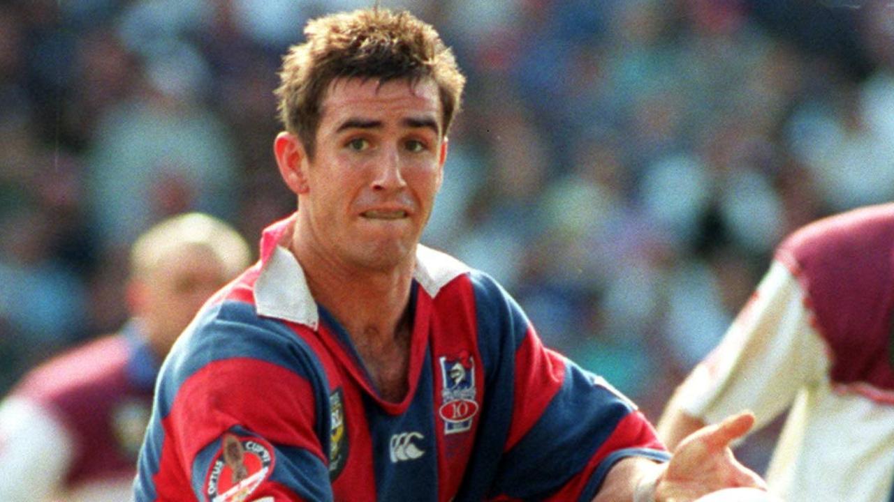 Andrew Johns in action during the 1997 Grand Final.