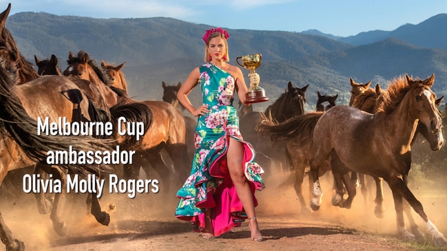 Melbourne Cup ambassador Olivia Molly Rogers