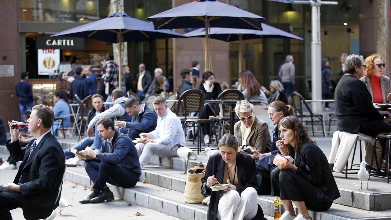 Aussies are spending more as they are feeling more confident about the economy. Picture: NewsWire / John Appleyard