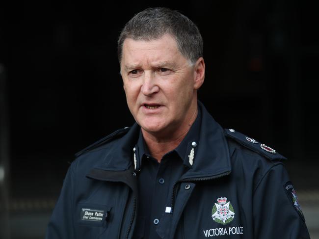 Police Commissioner Shane Patton says the suite of amendments is a win for community safety. Picture: David Crosling