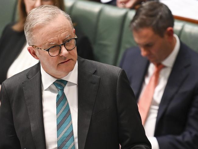 CANBERRA, Australia - NewsWire Photos - June 27, 2024:  Prime Minister Anthony Albanese during Question Time at Parliament House in Canberra. Picture: NewsWire / Martin Ollman
