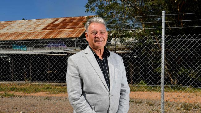 Townsville City Council Acting Mayor Paul Jacob at the Northern Rail Yards in Flinders Street. Picture: Evan Morgan