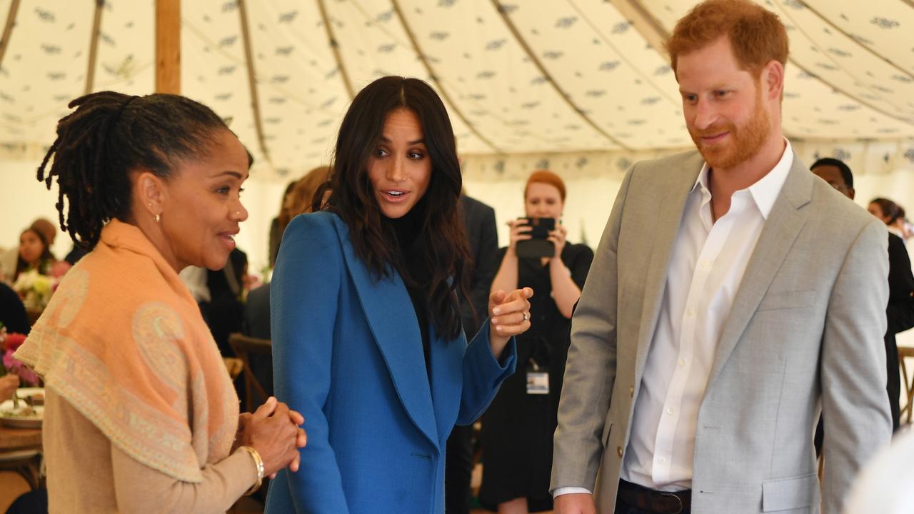 Doria was on hand to help her daughter during labour. Picture: Ben Stansall — WPA Pool/Getty Images